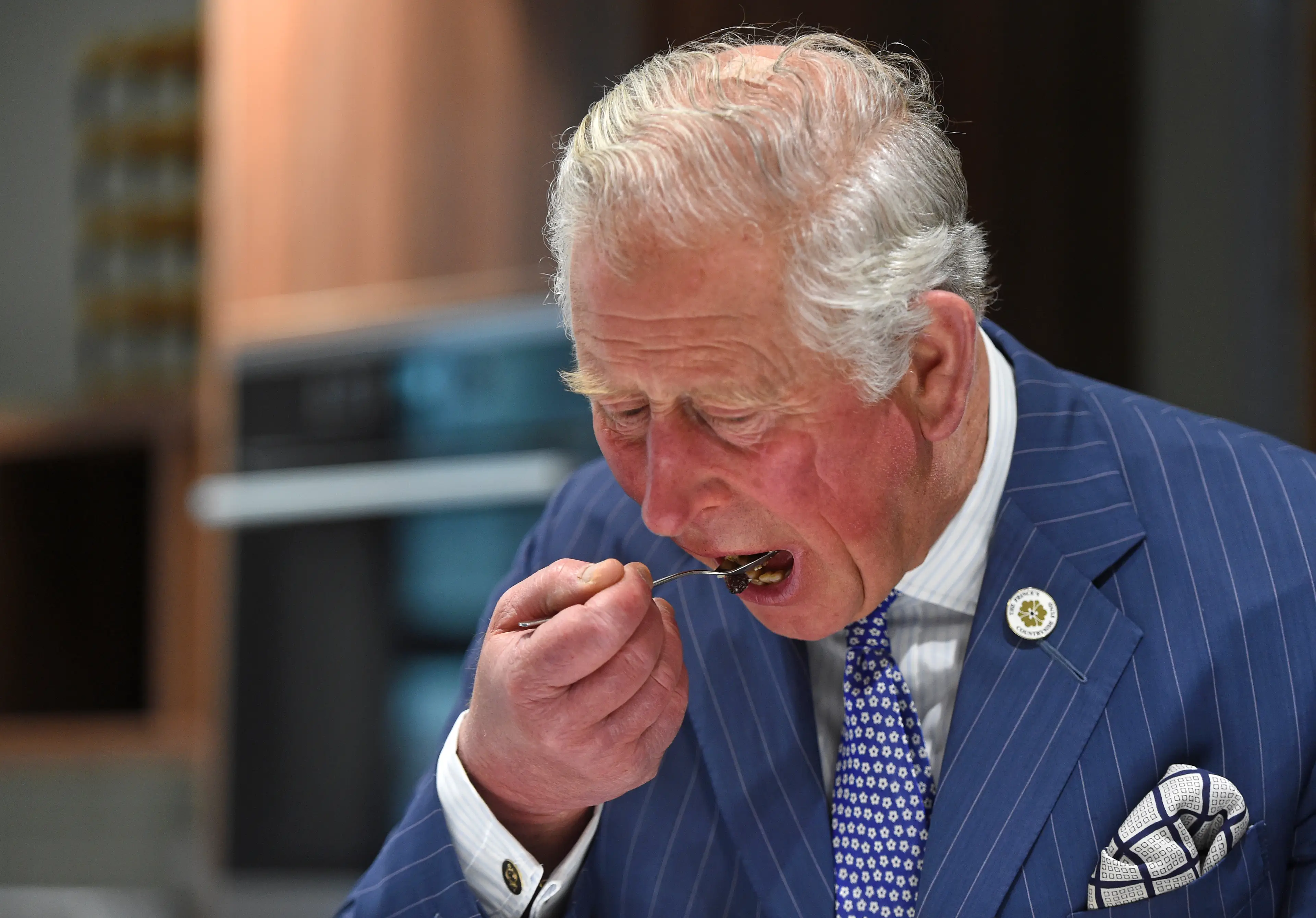 The monarch has at least one dairy free day every week (Stuart Wilson-WPA Pool/Getty Images)