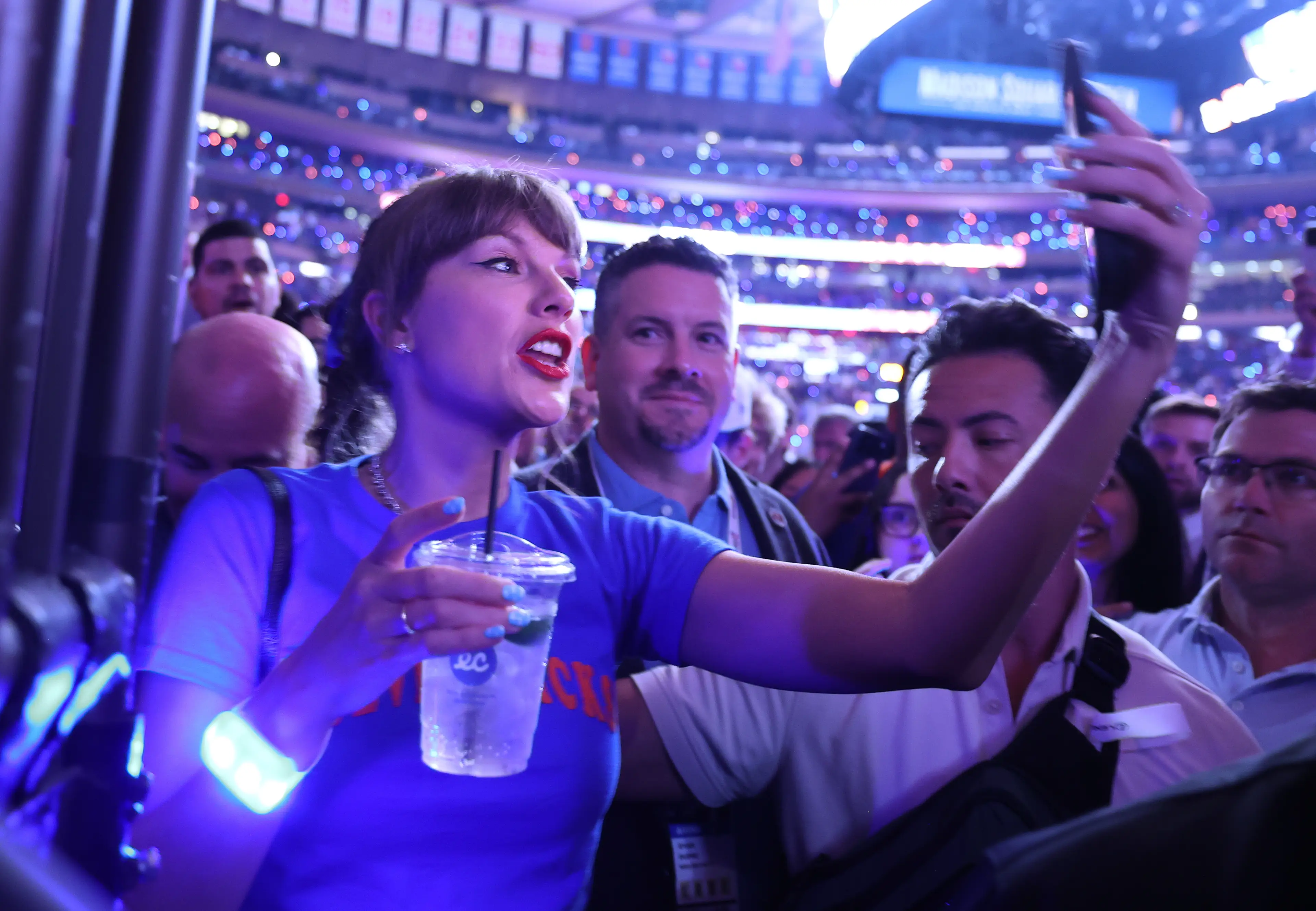 She's willing to give up alcohol when she needs to (Al Bello/Getty Images)