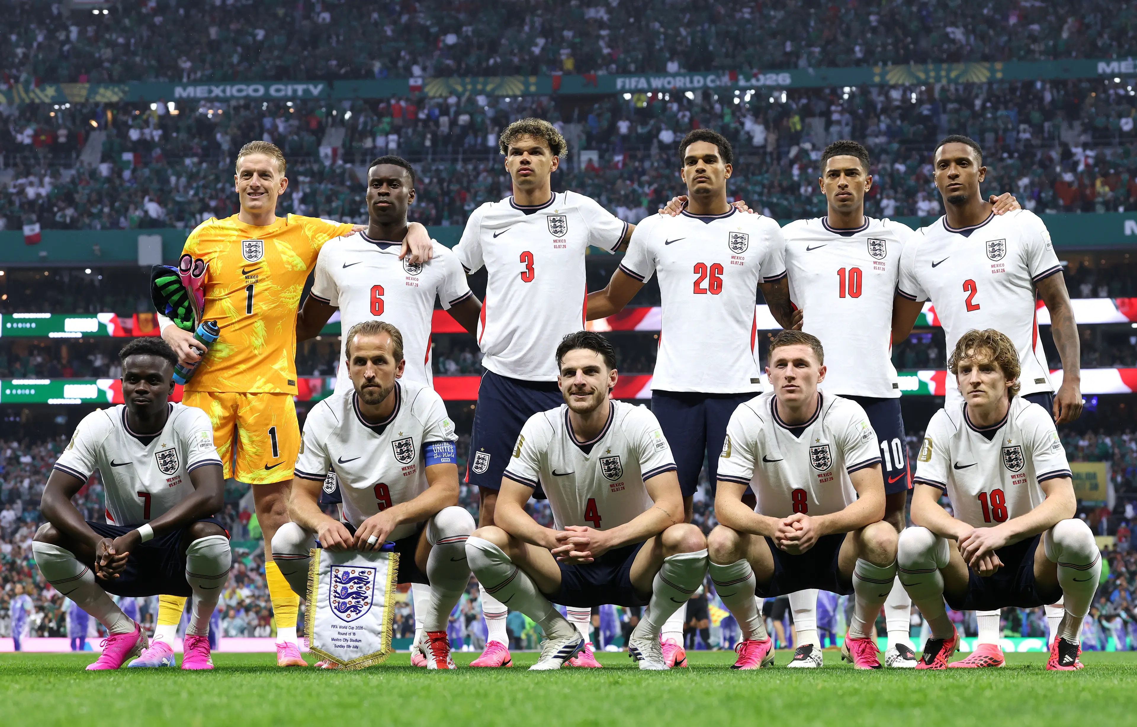 England take on Argentina in the FIFA World Cup 2026 semi-final (Charlotte Wilson/Getty Images)