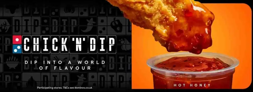 Chick 'N' Dip will be trialled at almost 200 stores before rolling out to the whole UK (Domino's)