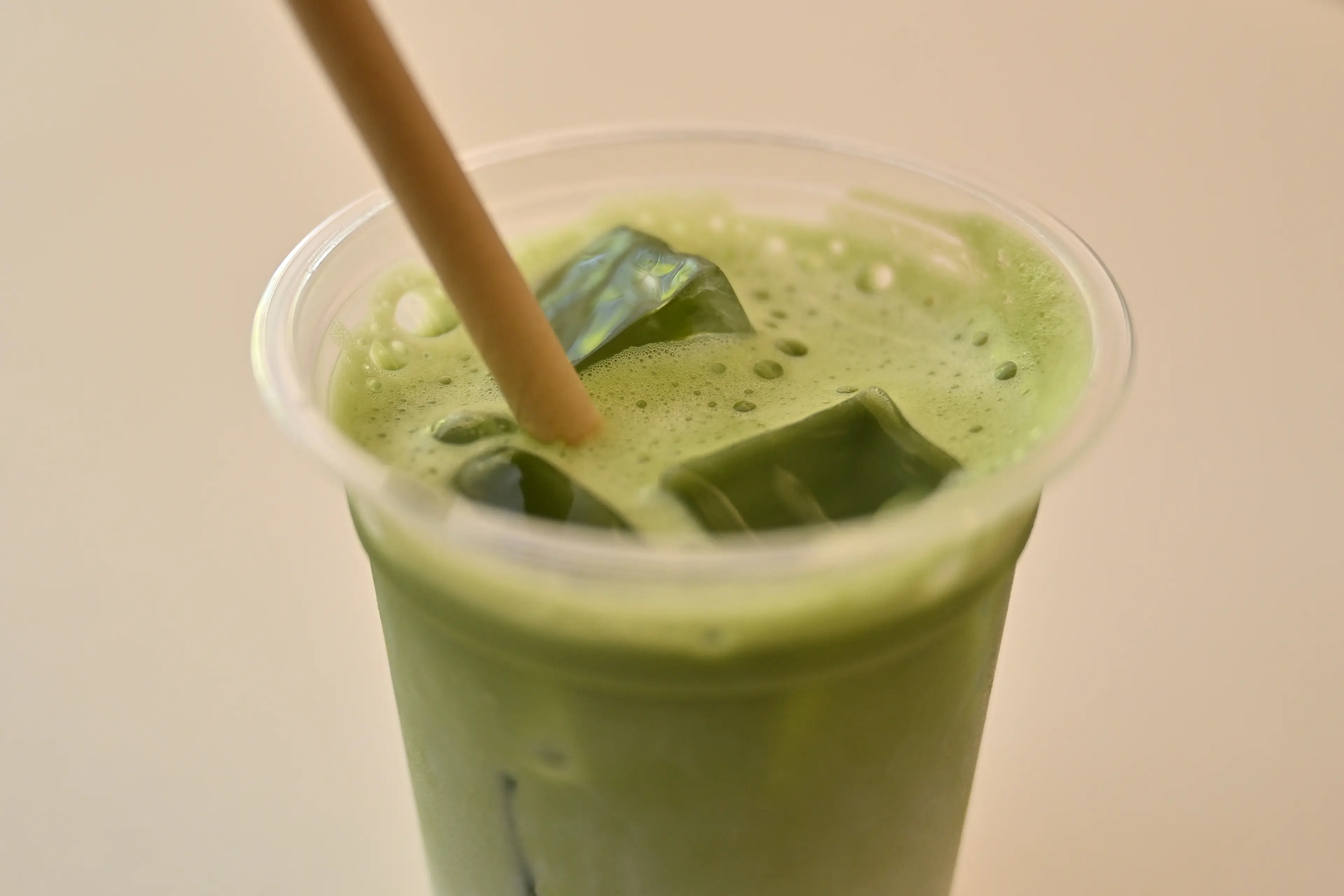 Matcha's been given an autumnal twist with some added PSL (MARTIN LELIEVRE/AFP via Getty Images)