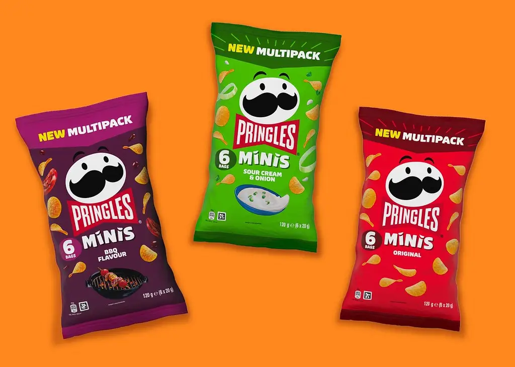 Unlike its predecessor, the dinky crisps will be available in bags (Pringles)