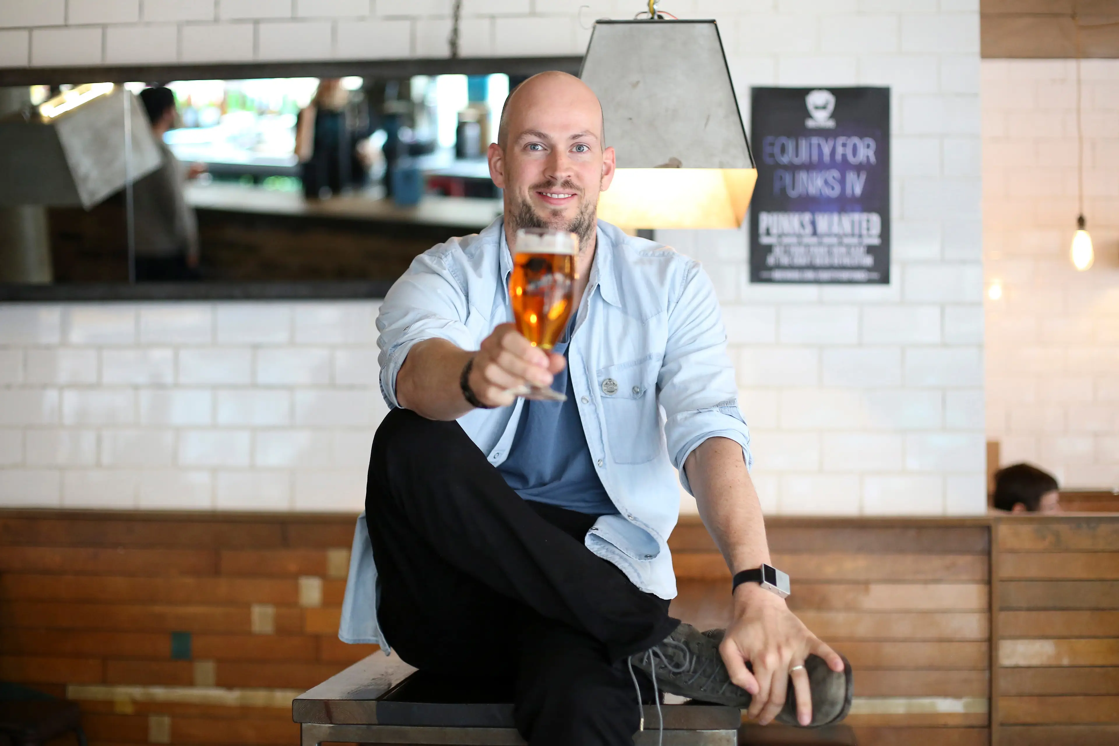 The new BrewDog owner called co-founded James Watt a 'stigma' the company needed to get over (Chris Ratcliffe/Bloomberg via Getty Images)