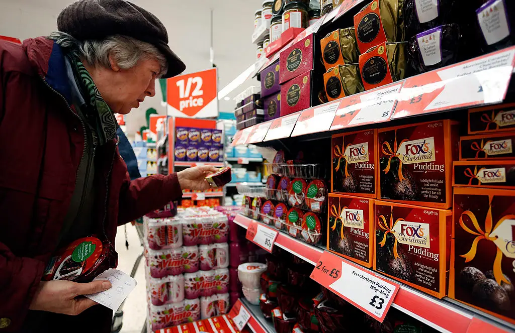 Crowds are once again expected to surge on the season’s busiest supermarket shopping day (Bloomberg/Getty Images)