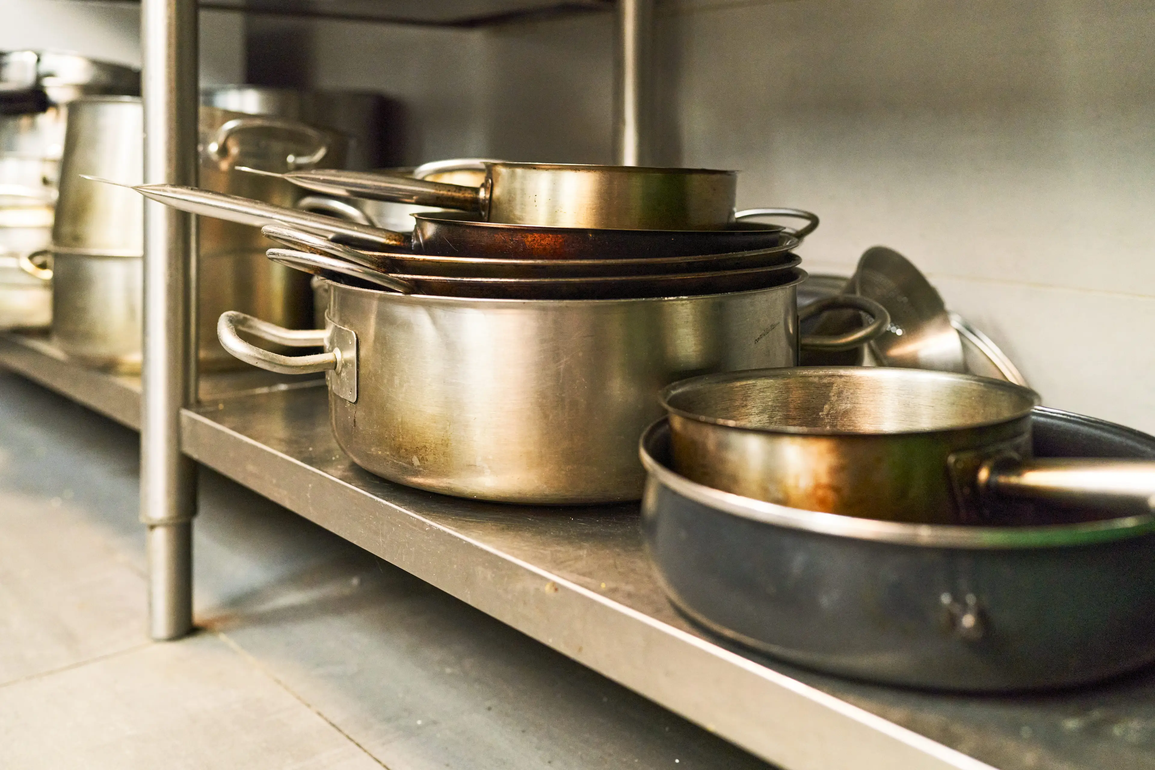 Scratches and chips could indicate that your pans have seen better days (Getty Stock Image)