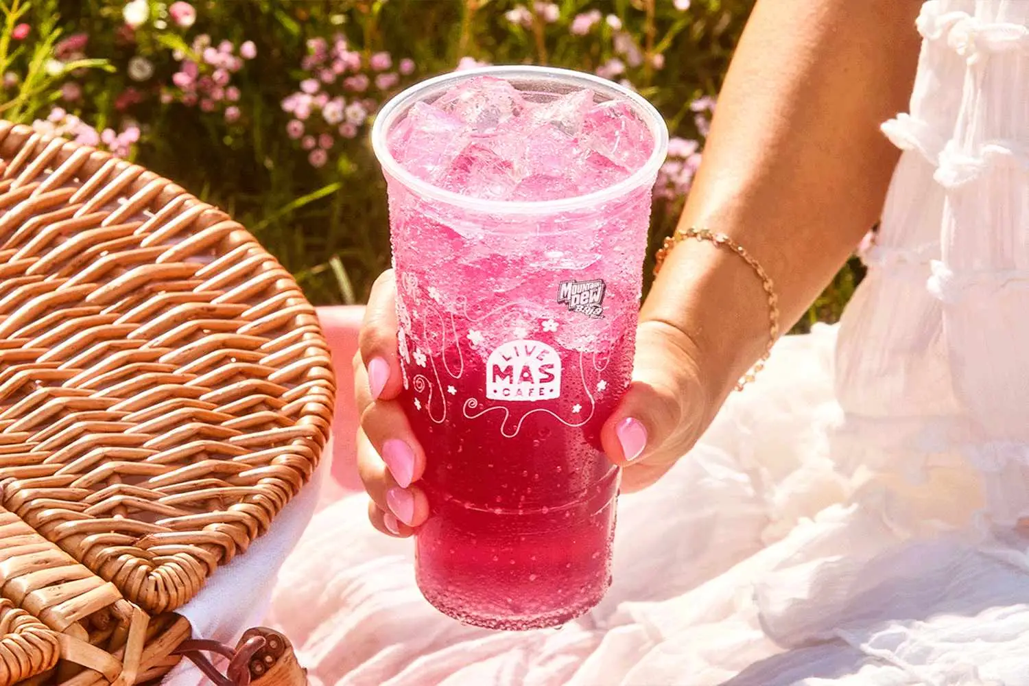 A pink version of the Mountain Dew Baja Blast is set to roll out nationwide this month (Taco Bell)