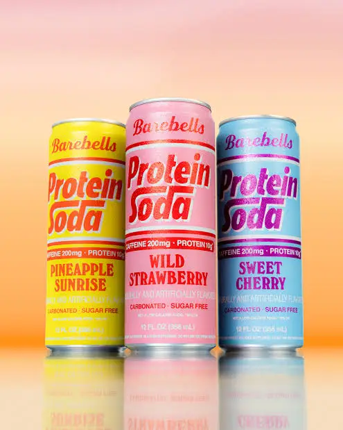 Protein soda, like its coffee cousin, is proving popular among consumers (Barbells)