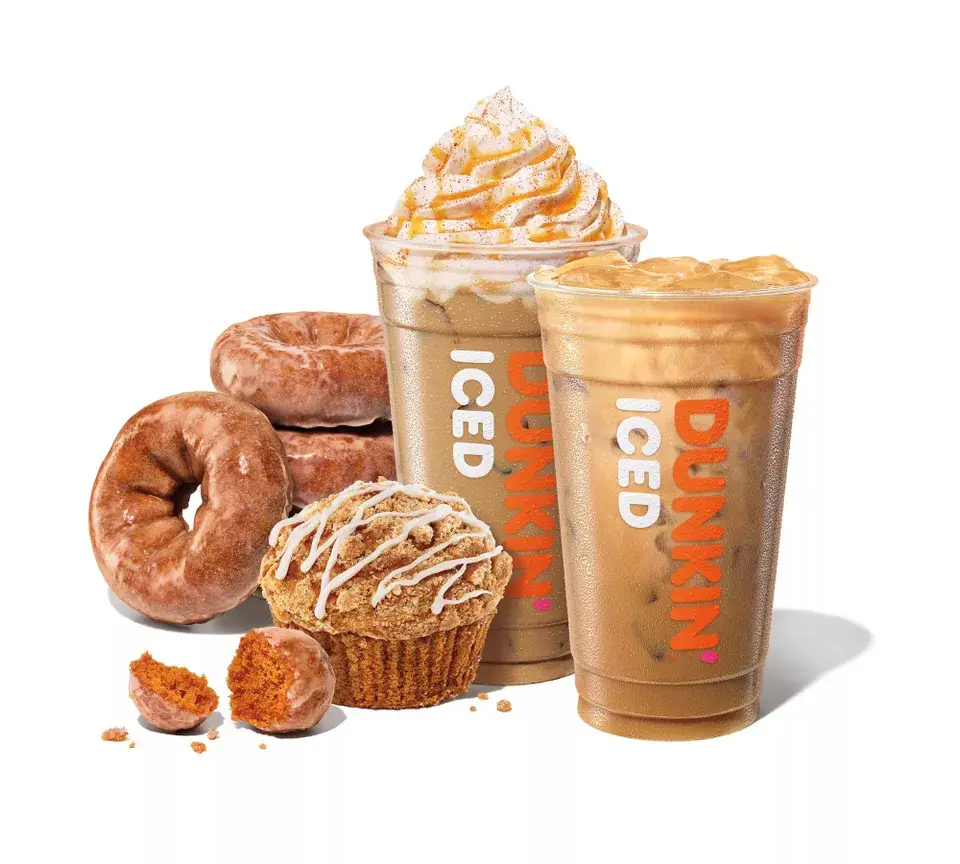 Dunkin' Doughnuts will bring its pumpkin flavour back in August (Dunkin')