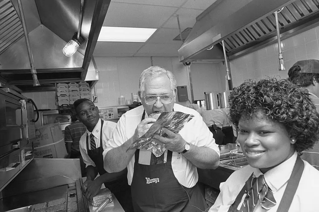 Dave Thomas later admitted his regret at naming the fast food chain after his daughter (Bettmann/Getty Images)