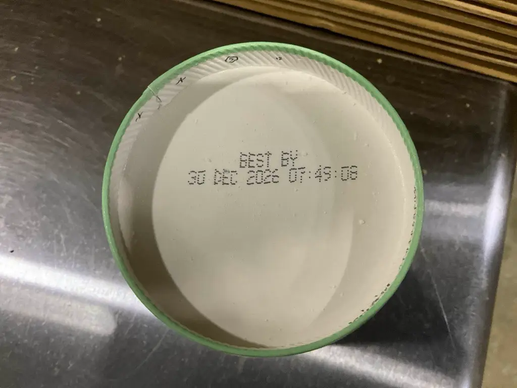 Best By Dates are listed under the lid or on the product's underside (Straus Family Creamery)