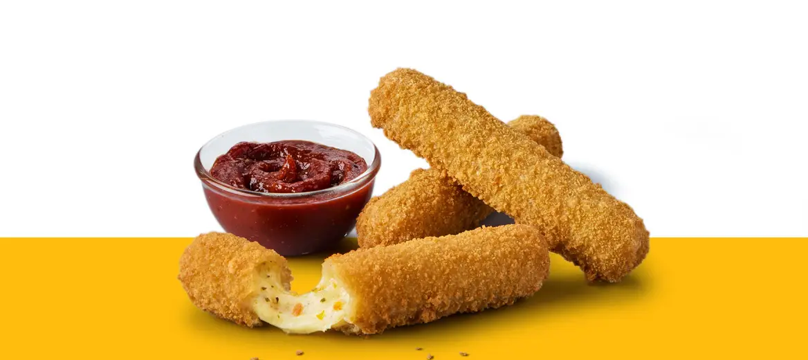 The McDonald's Pizza Mozzarella Dippers are only available for a limited time (McDonald's)