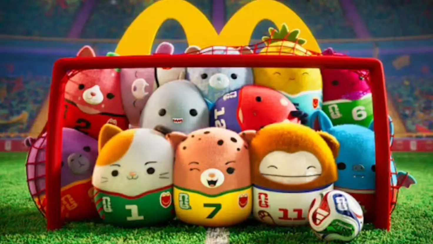 There will be numerous toys to collect, including models of the tournament mascots (McDonald's)