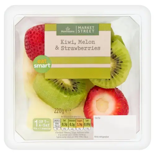 Morrisons' kiwi, melon and strawberries pots are impacted by the notice (Morrisons)