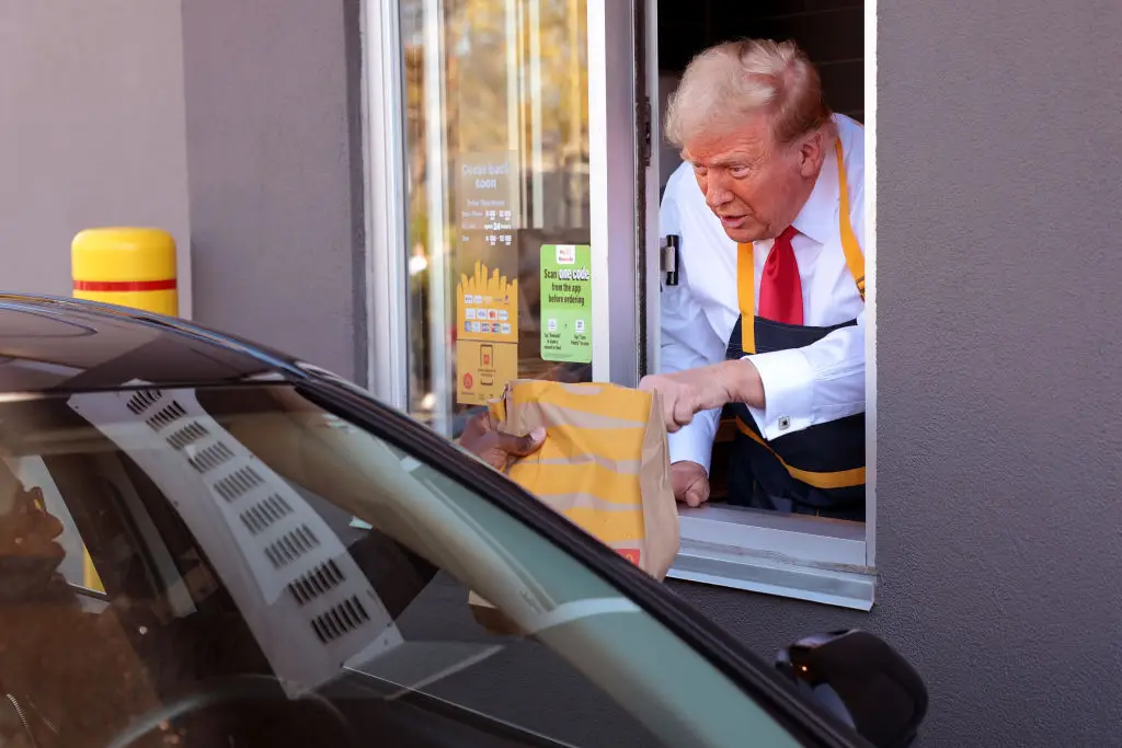 President Donald Trump previously declared that junk food may be the 'best food' (