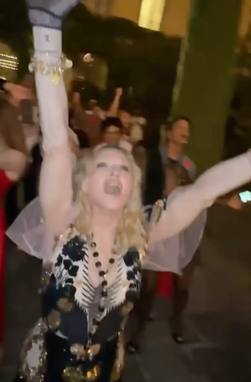 Madonna, as always, dressed to impress for the occasion (Madonna/Instagram)