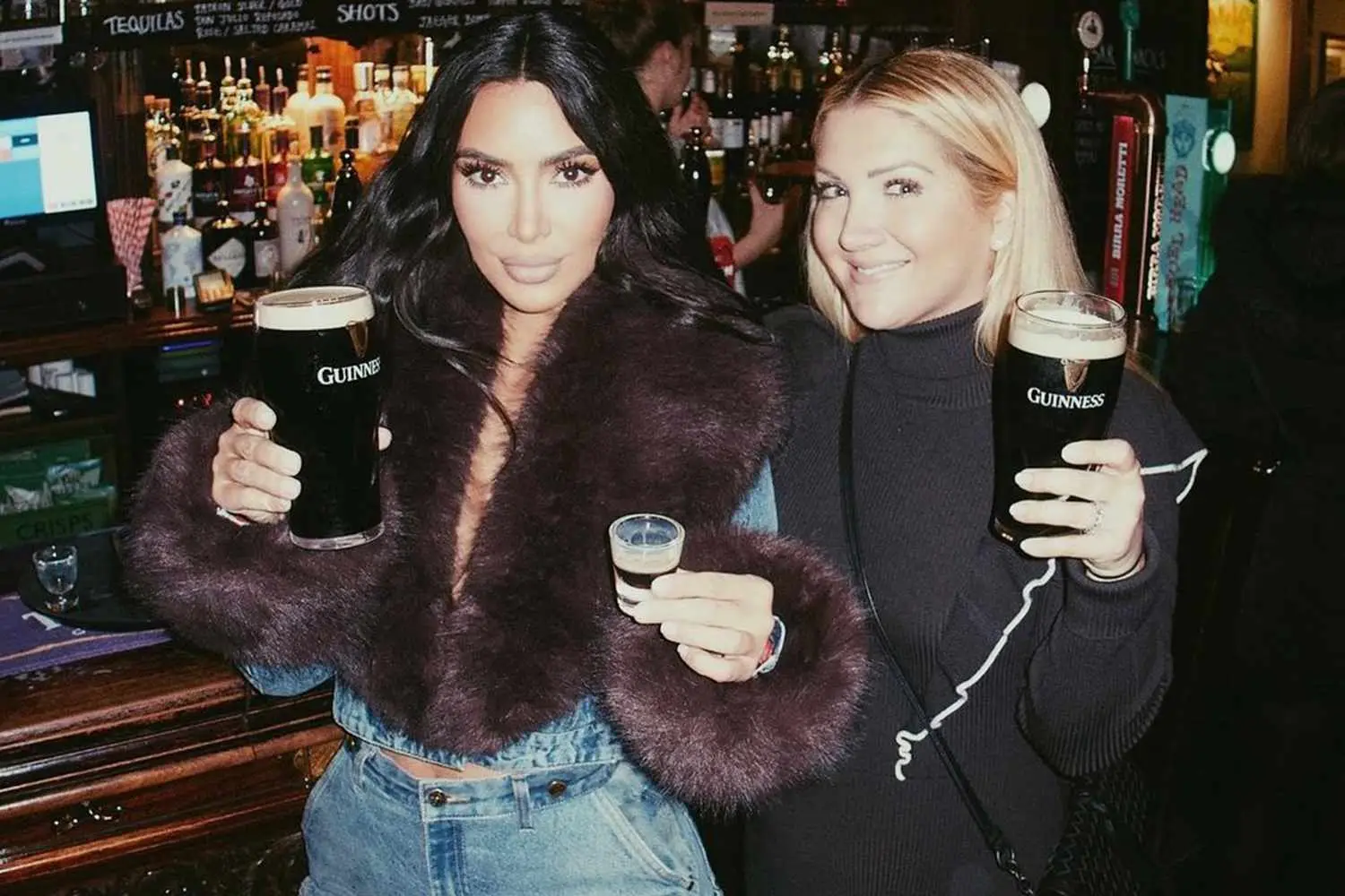 Kim Kardashian and a slew of others are fans of Guinness (Instagram/@kimkardashian)