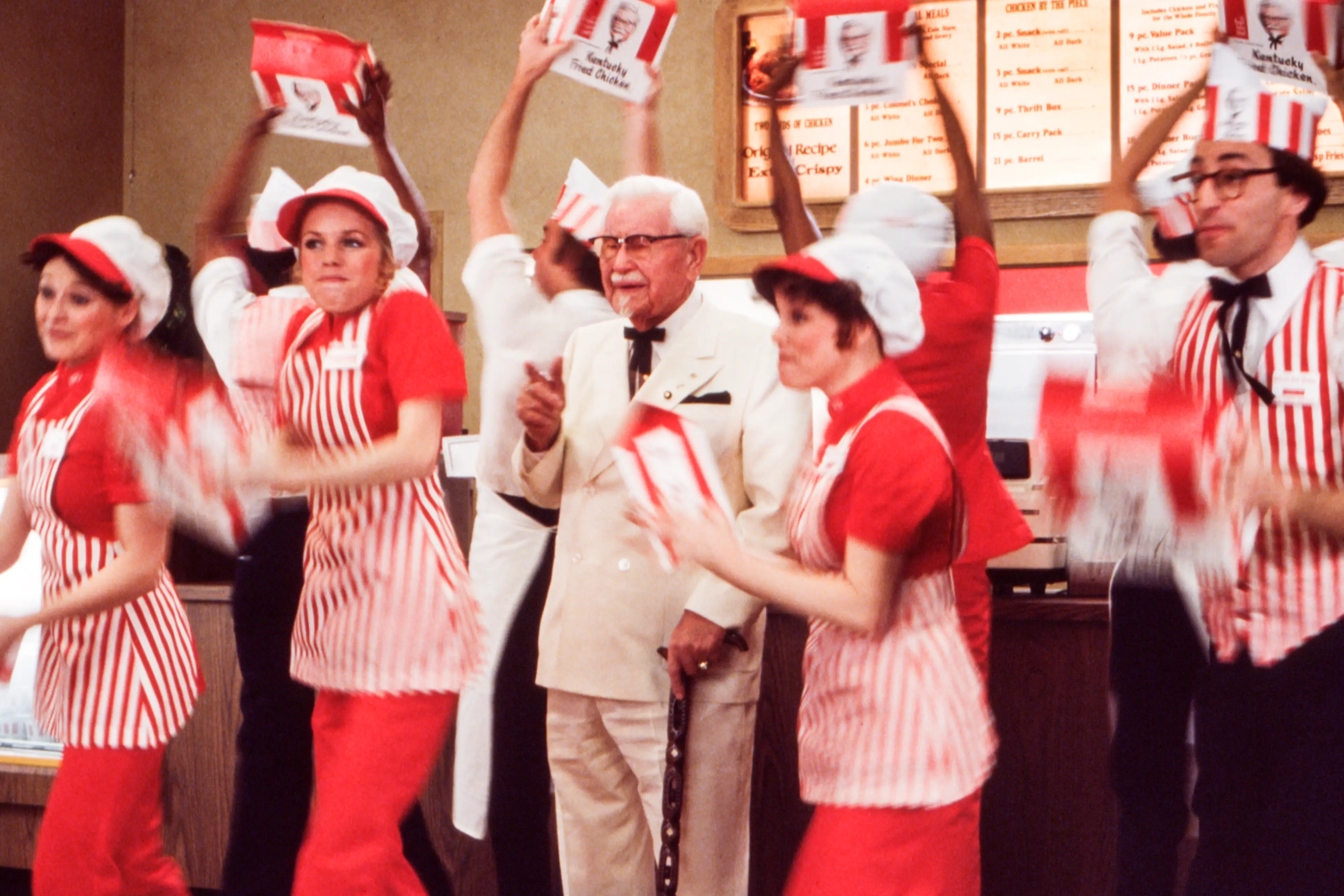 Harland David Sanders, founder of KFC, died in 1980 (Roxanne McCann/Getty Images)