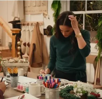 Meghan Markle's show has been displaying a lot of her skills and products (Netflix)