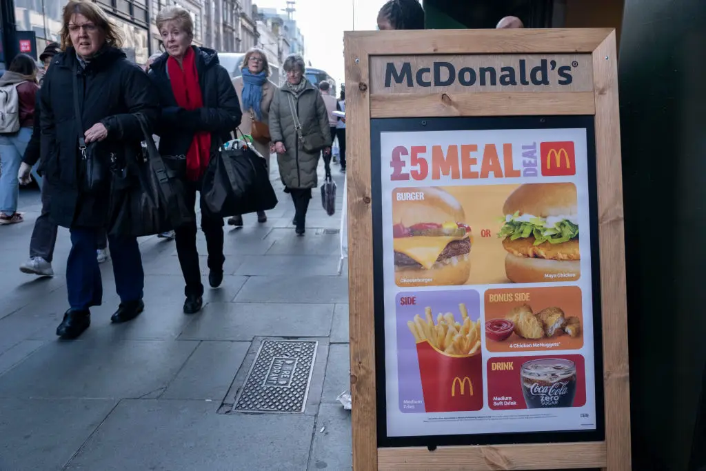 McDonald's menu is decidedly more nutritious than it was back in the day (Mike Kemp/Getty Images)