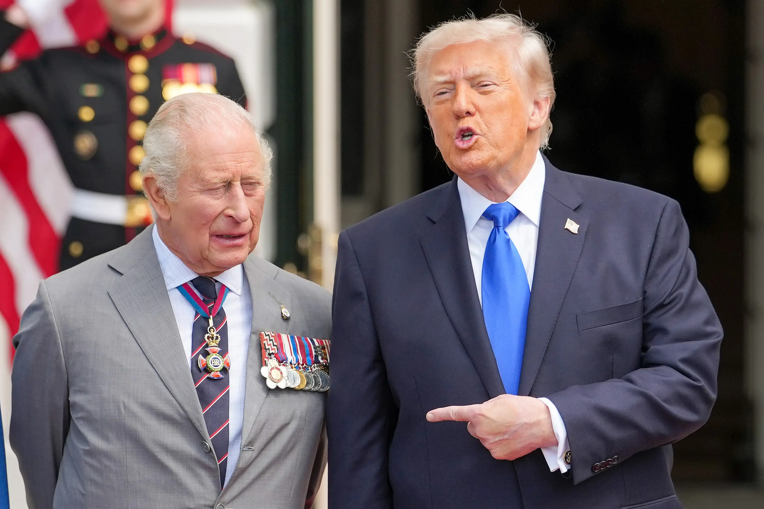 Trump lifted the tariffs on whisky following King Charles III's visit to the United States (Andrew Harnik/Getty Images)