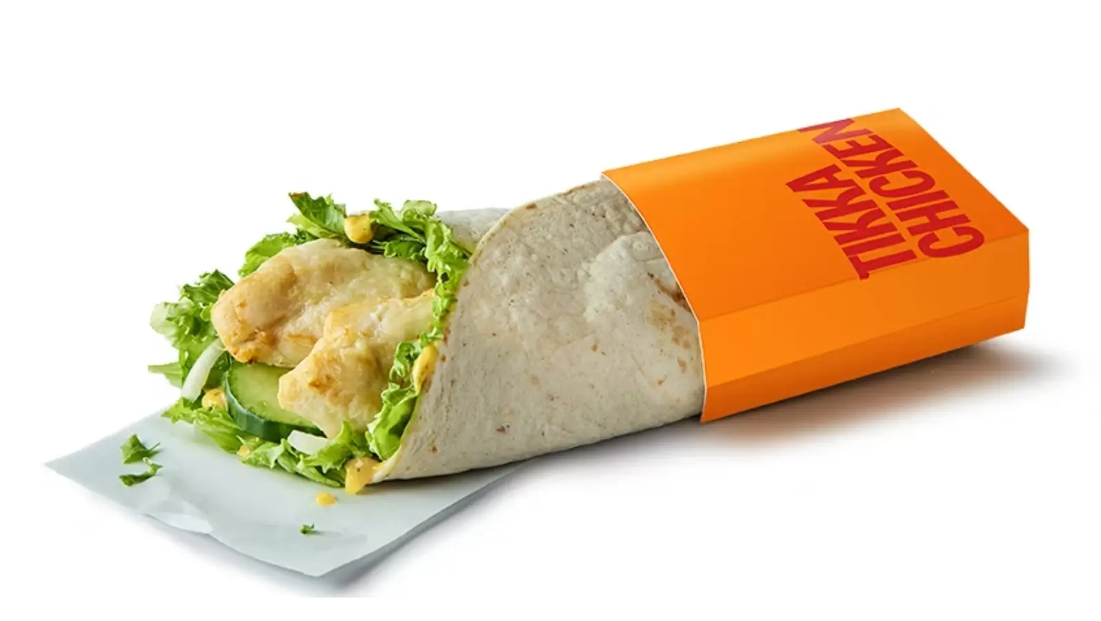 Wraps will still be available, but only with crispy chicken (McDonald's UK)