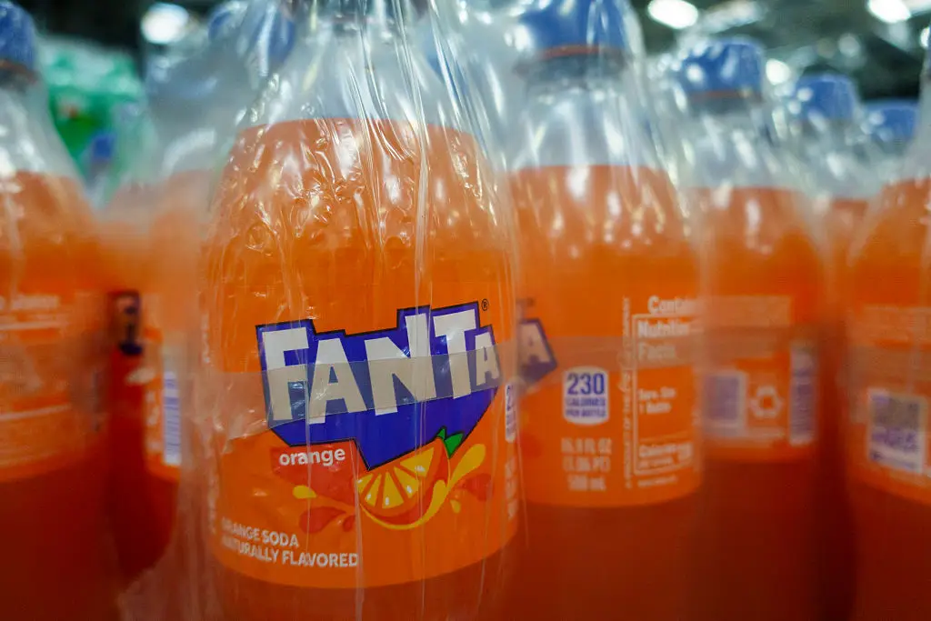 US Fanta is noticeably darker than the UK equivalent (UCG / Contributor/Getty Images)