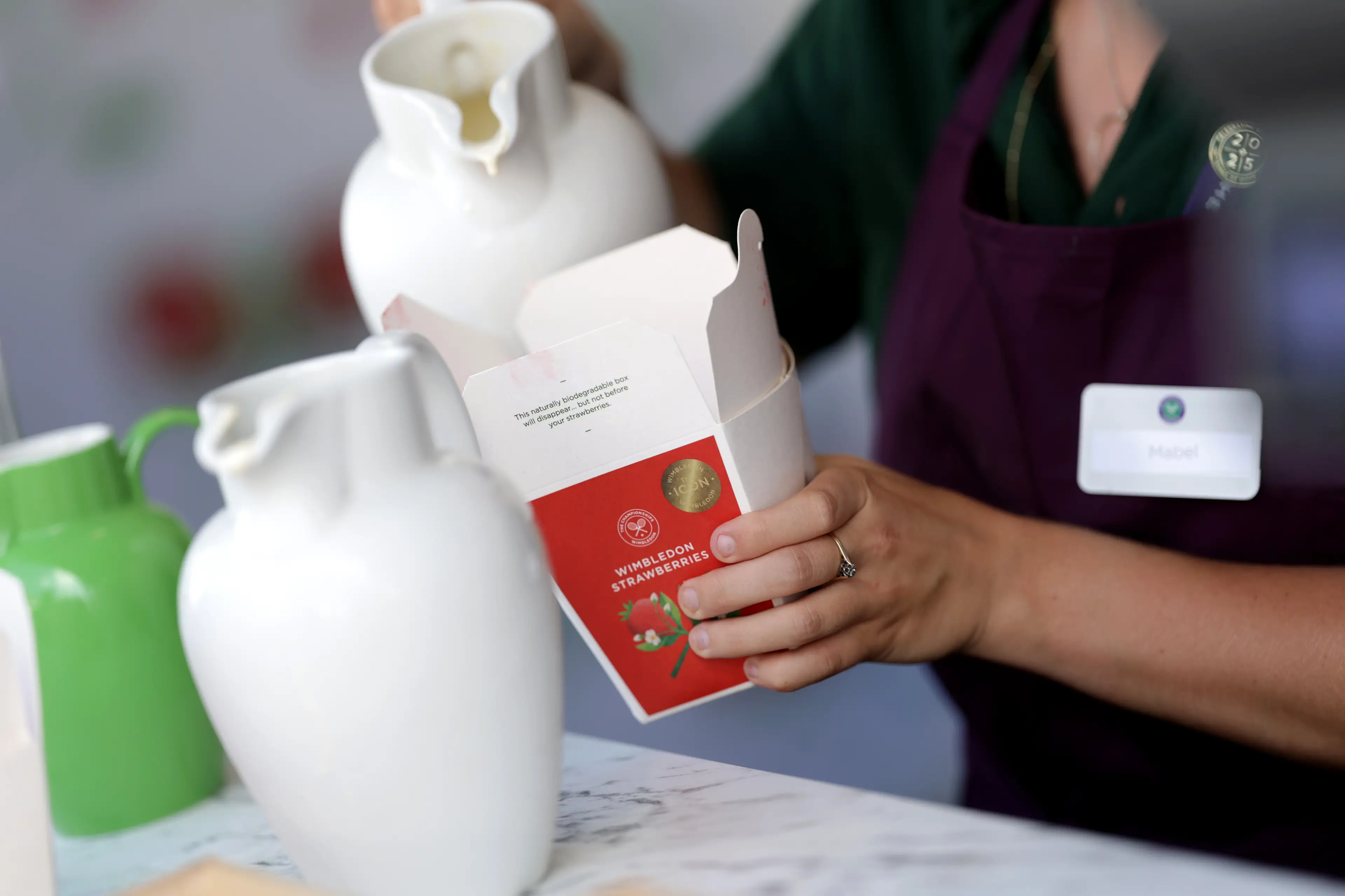 You can pick up strawberries and cream from the Tea Lawn (Ezra Shaw/Getty Images)