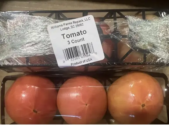 The affected tomatoes (U.S. Food and Drug Administration)
