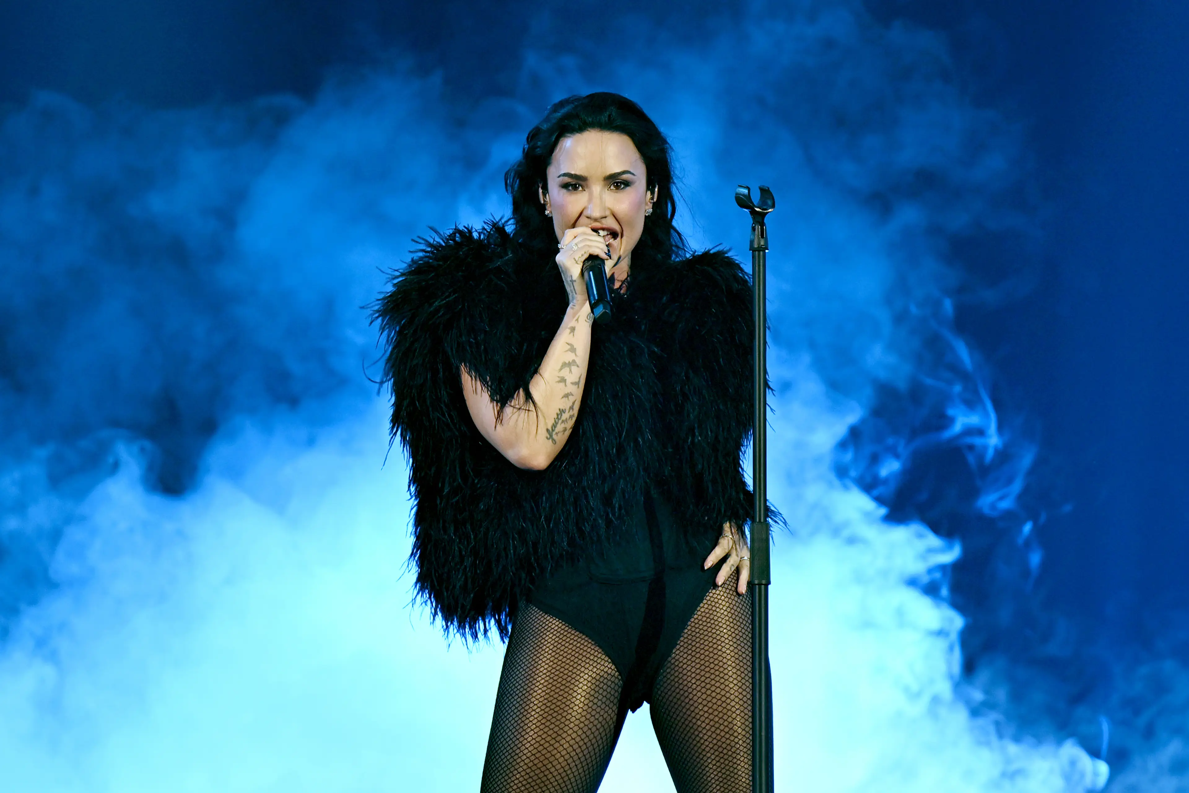 The singer has since released a cookbook to help others who struggle with their relationship to food (Denise Truscello/Getty Images for TikTok)