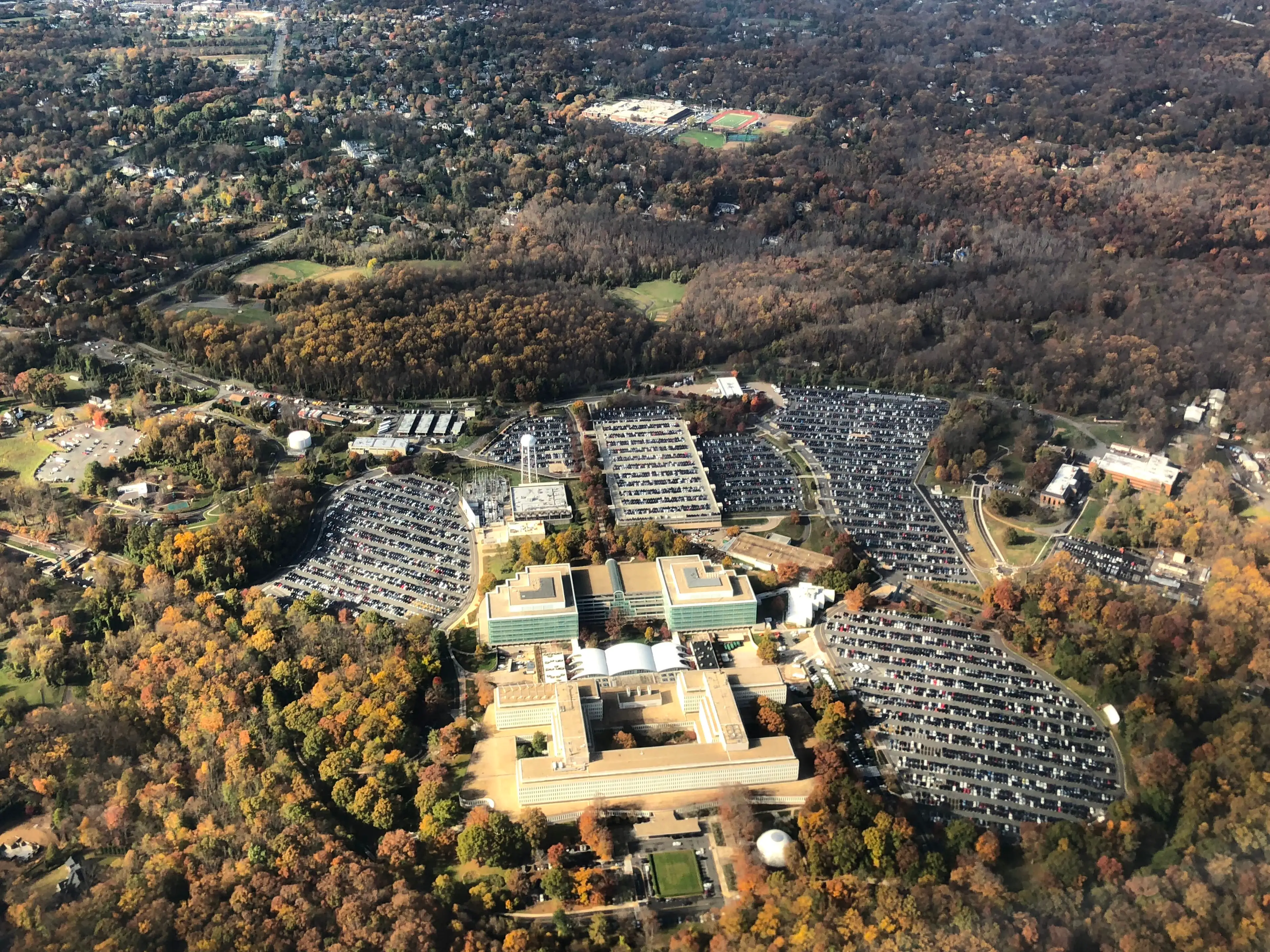 The Central Intelligence Agency (CIA) headquarters in Langley, Virginia (DANIEL SLIM / Contributor/Getty Images)