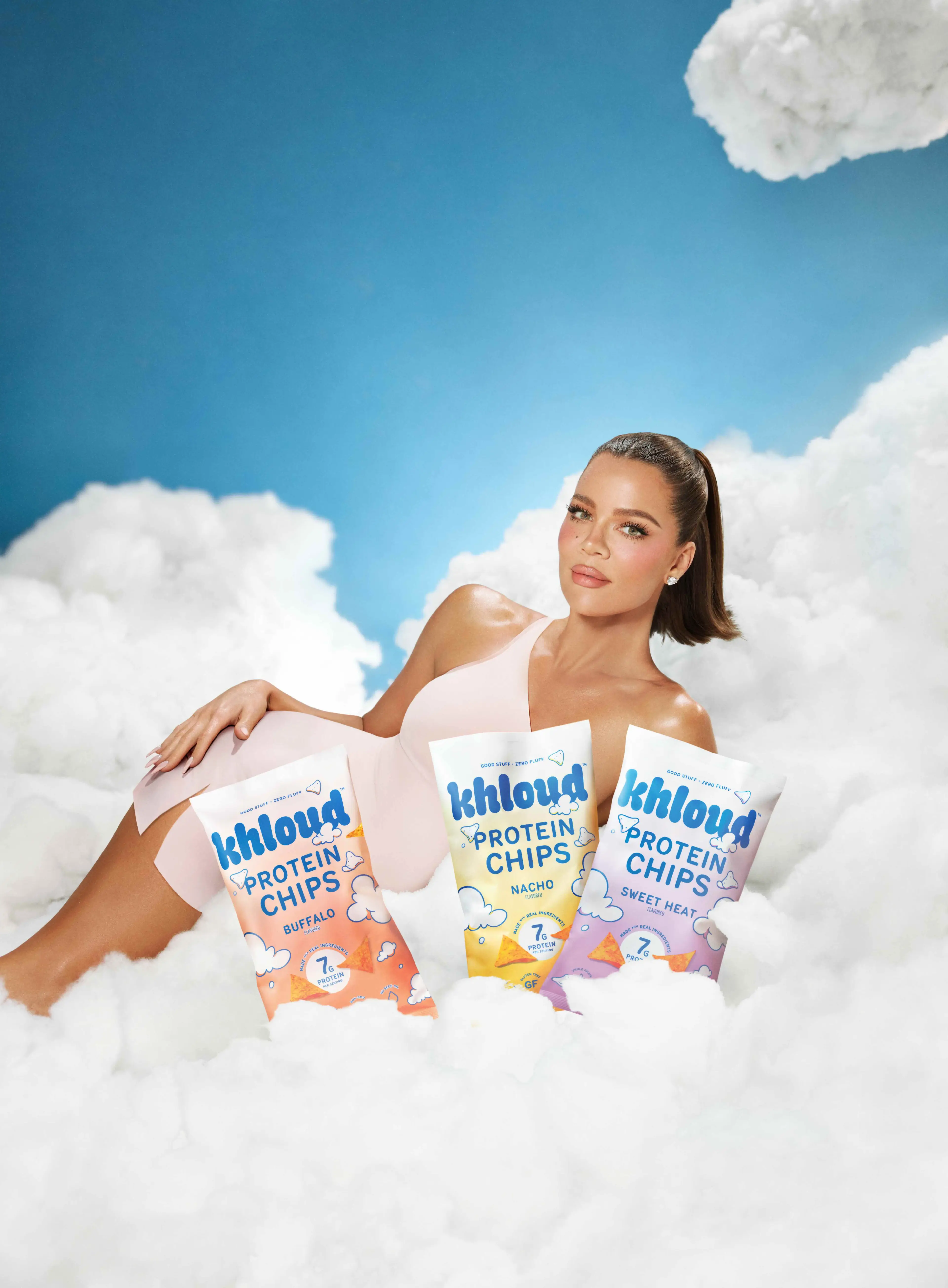 Khloud recently launched three flavours of Protein Chips (Khloud)