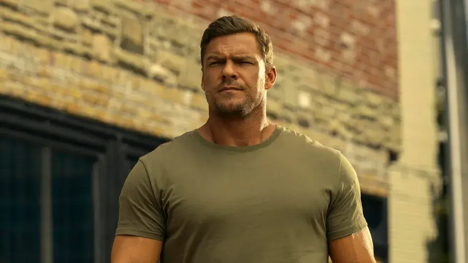Alan Ritchson in Reacher (Amazon Prime)