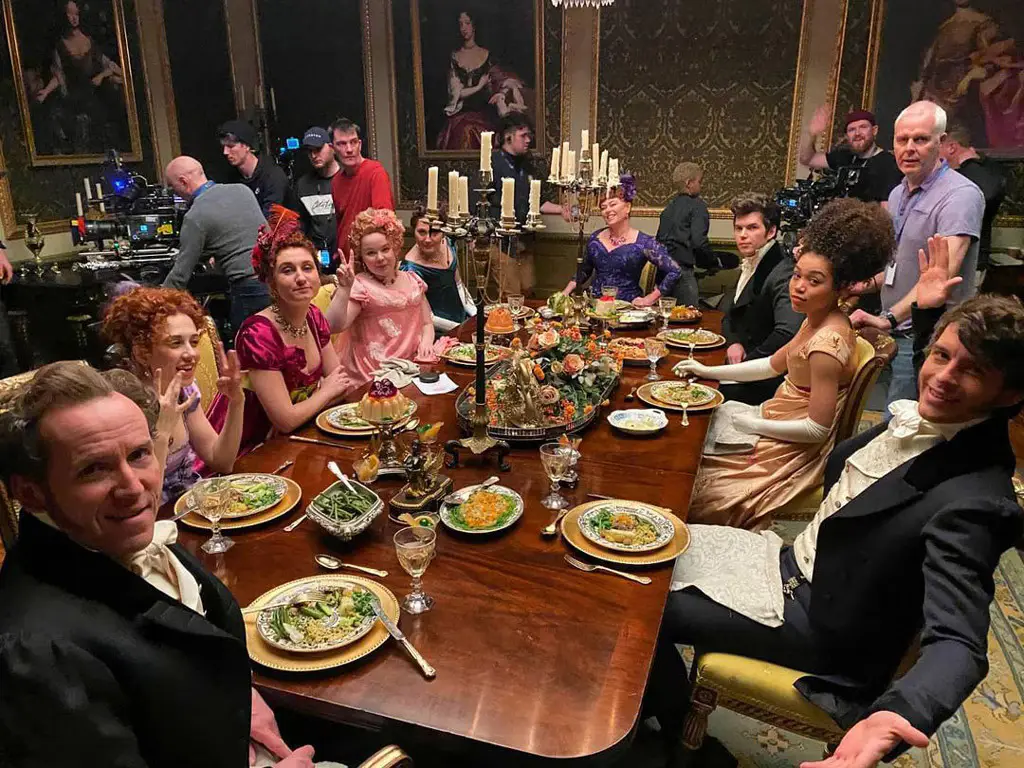 Bridgerton-inspired dinner parties are OUT for 2026, according to an expert (Instagram/@actualbenmiller)