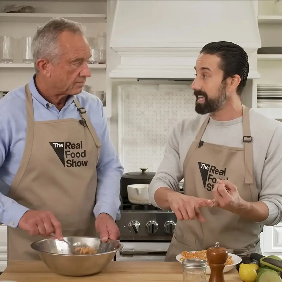 The Real Food Show has received backlash for its pricing claims (YouTube/The Real Food Show)