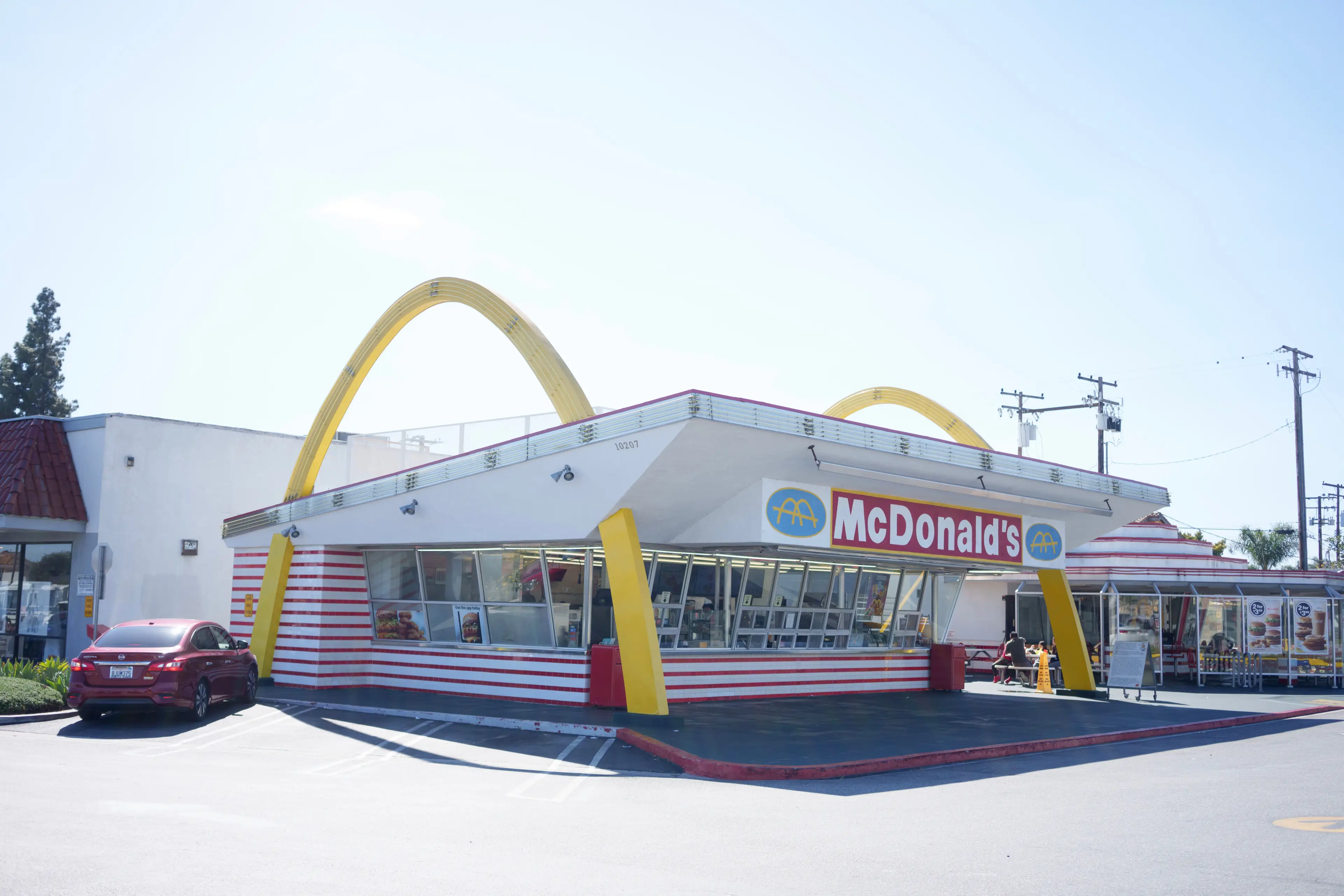 Other mind-blowing McDonald's eateries include the Downey, California branch (Eric Thayer/Bloomberg via Getty Images)