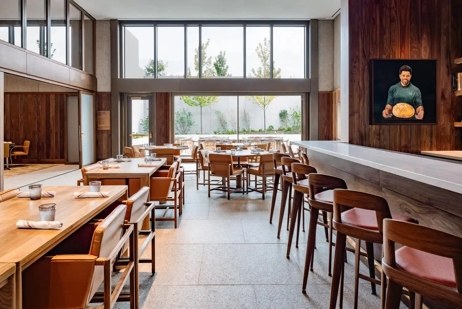 The new restaurant has been named after the Obama's former personal chef (The Obama Foundation)