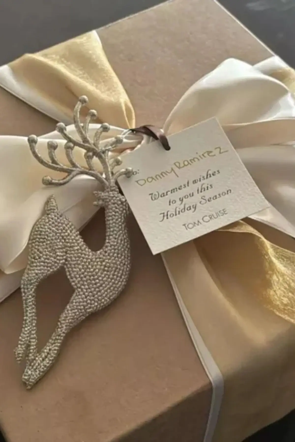 Danny Ramirez posted a picture of his dessert (Instagram/dannyramirez)