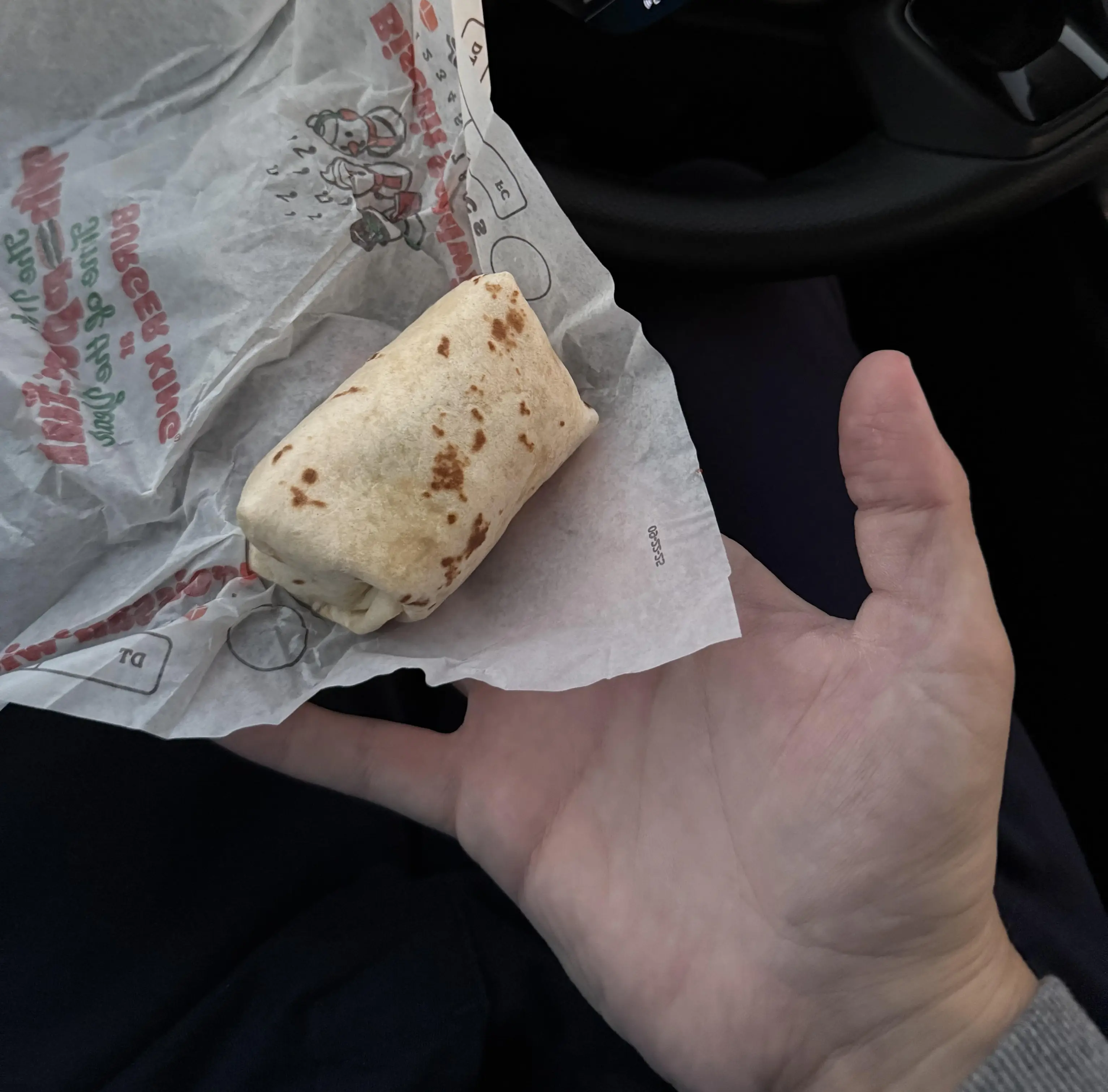 Fast-food fans called the breakfast wrap ‘pathetic’ as debate over value grew (BlankyPop/Reddit))