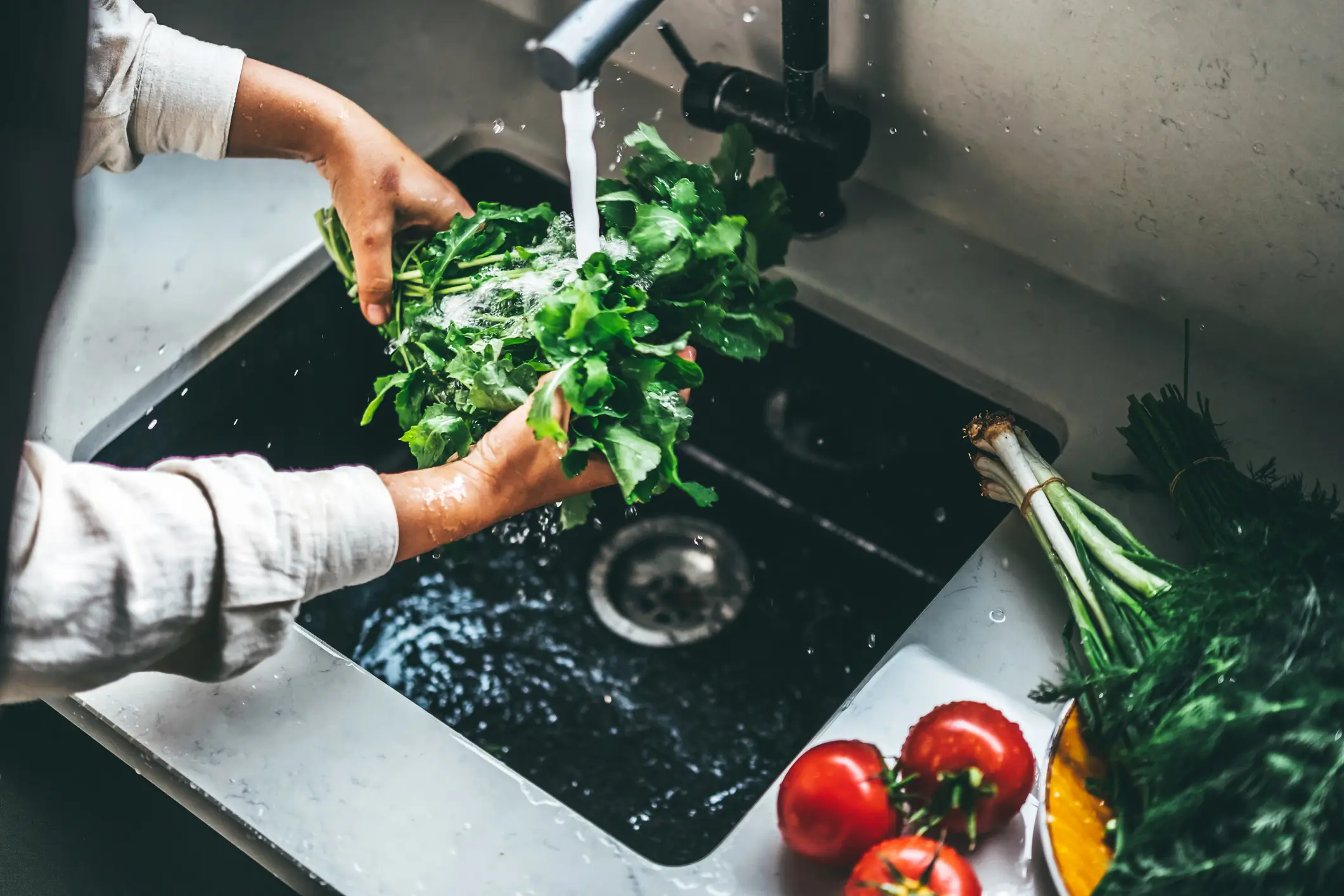 E. coli outbreaks have been heavily linked with contaminated salad leaves (Yana Iskayeva/Getty Images)