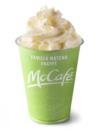 McDonald's is set to launch a Vanilla Matcha Frappé (McDonald's)