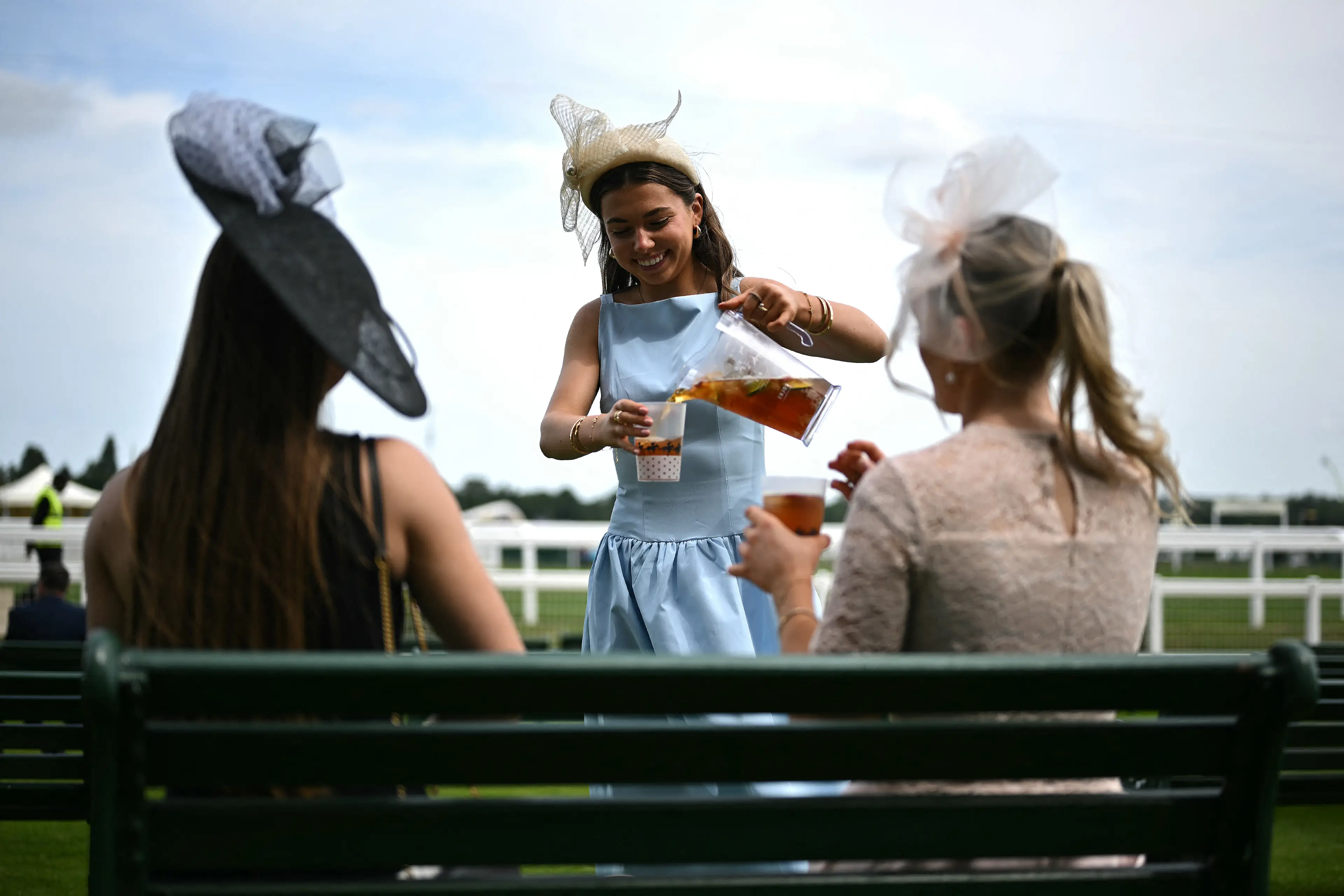 Jugs of Pimm's cost more than £40 (BEN STANSALL/AFP via Getty Image)
