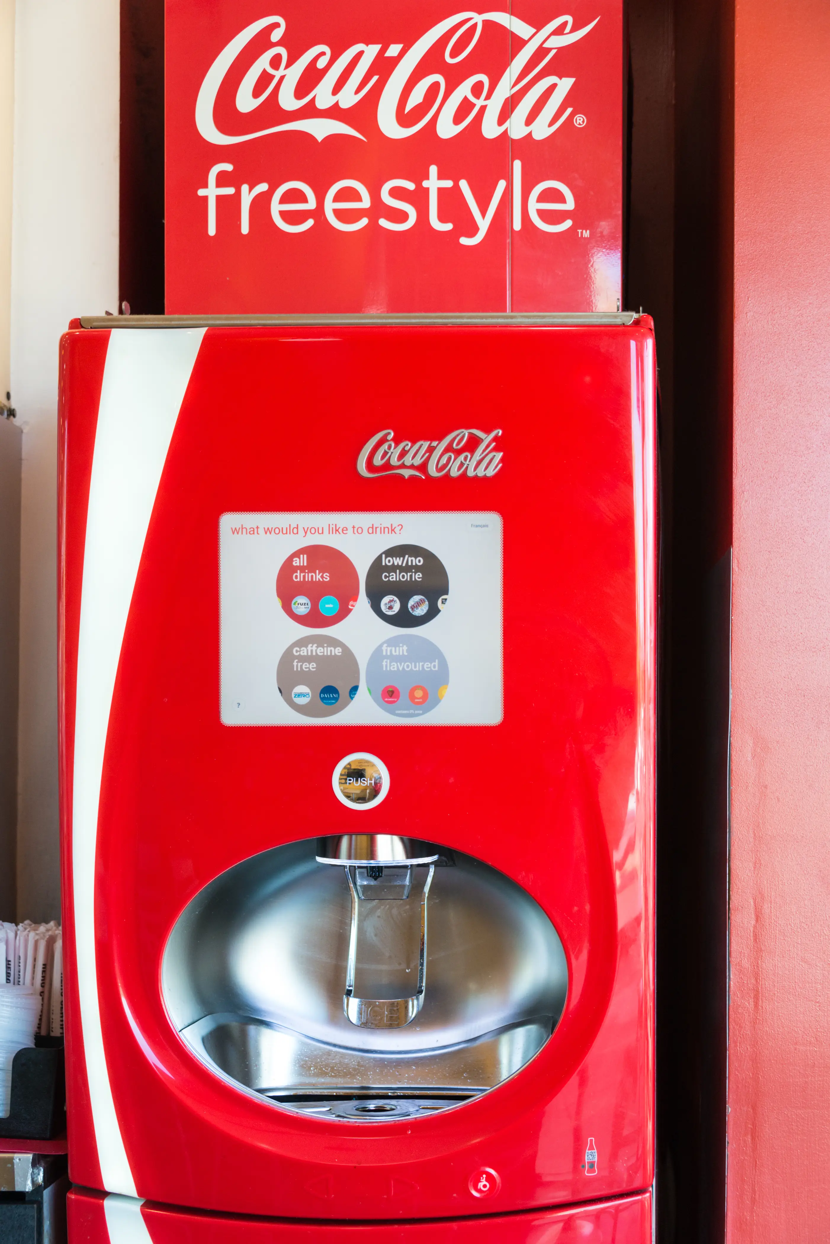 Customers will have to pay $4.99 if they want to use the Coca-Cola Freestyle machine (Roberto Machado Noa/LightRocket via Getty Images)
