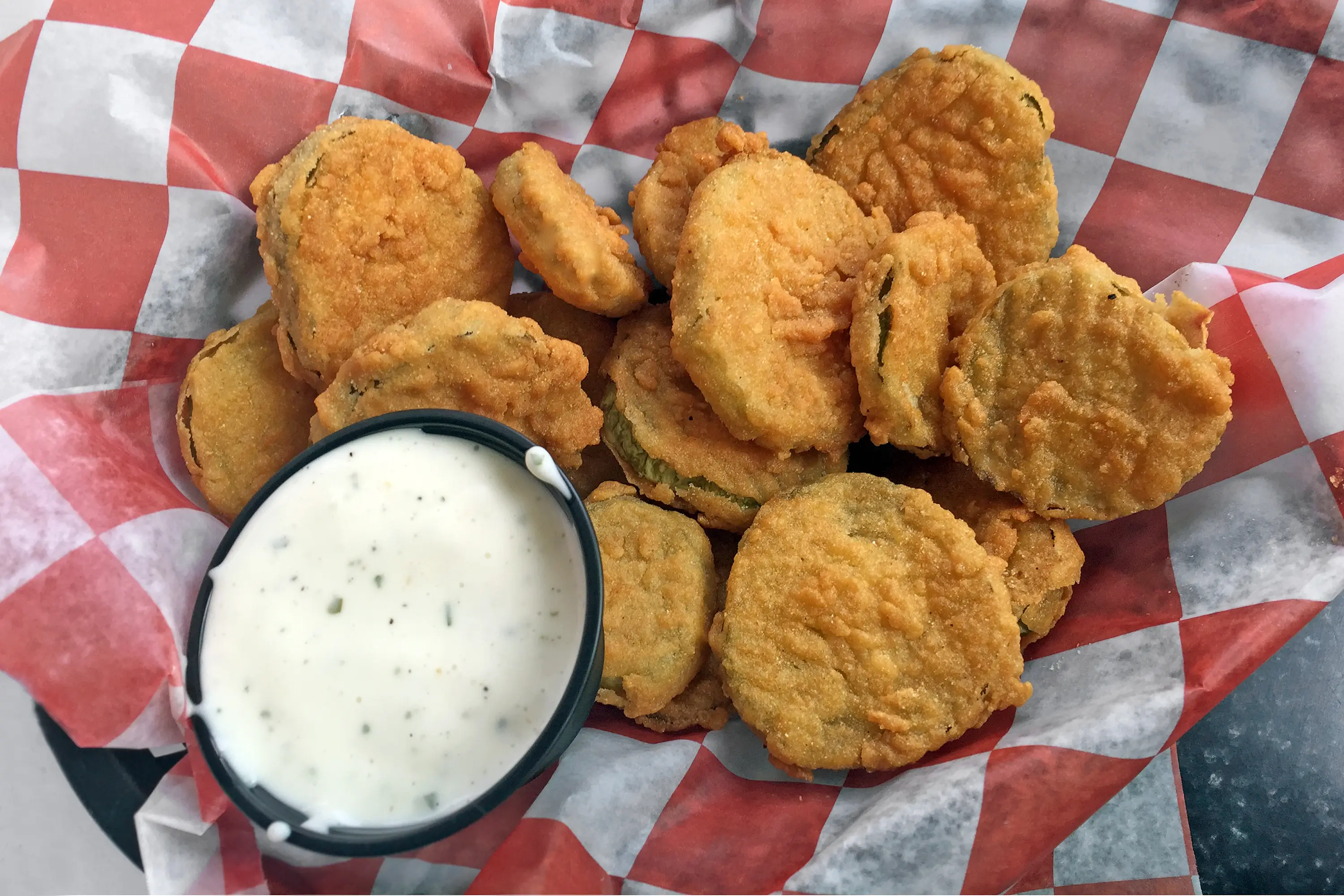 Fried pickles are an absolute delight (Cappi Thompson/Getty Images)