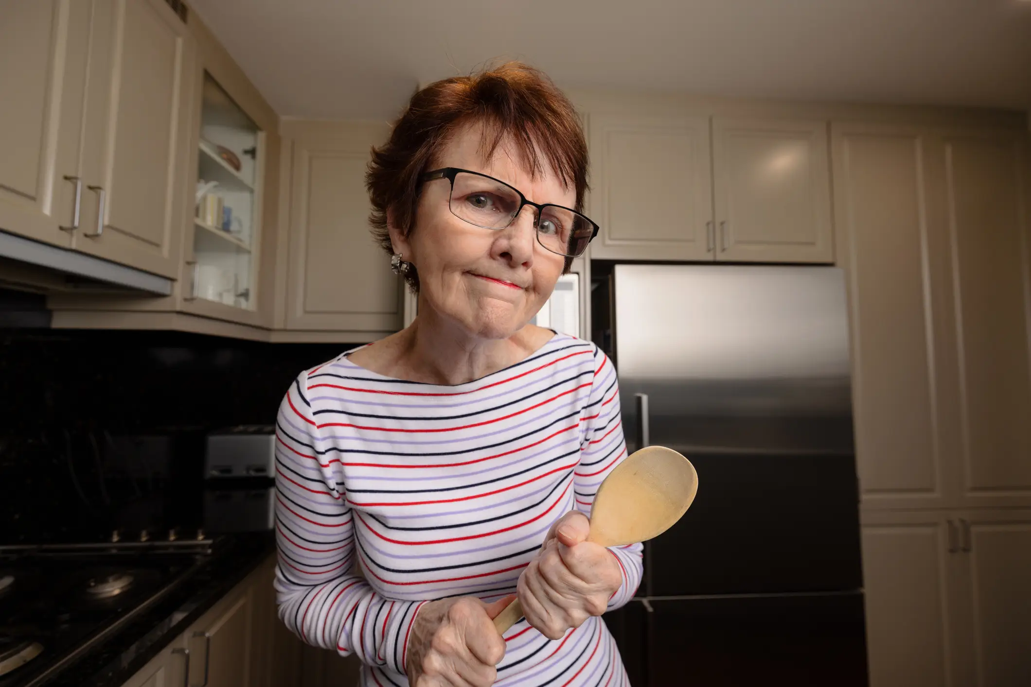 Nan en route to stirring herself out of a jam (jar) (SteveLuker/Getty Image)