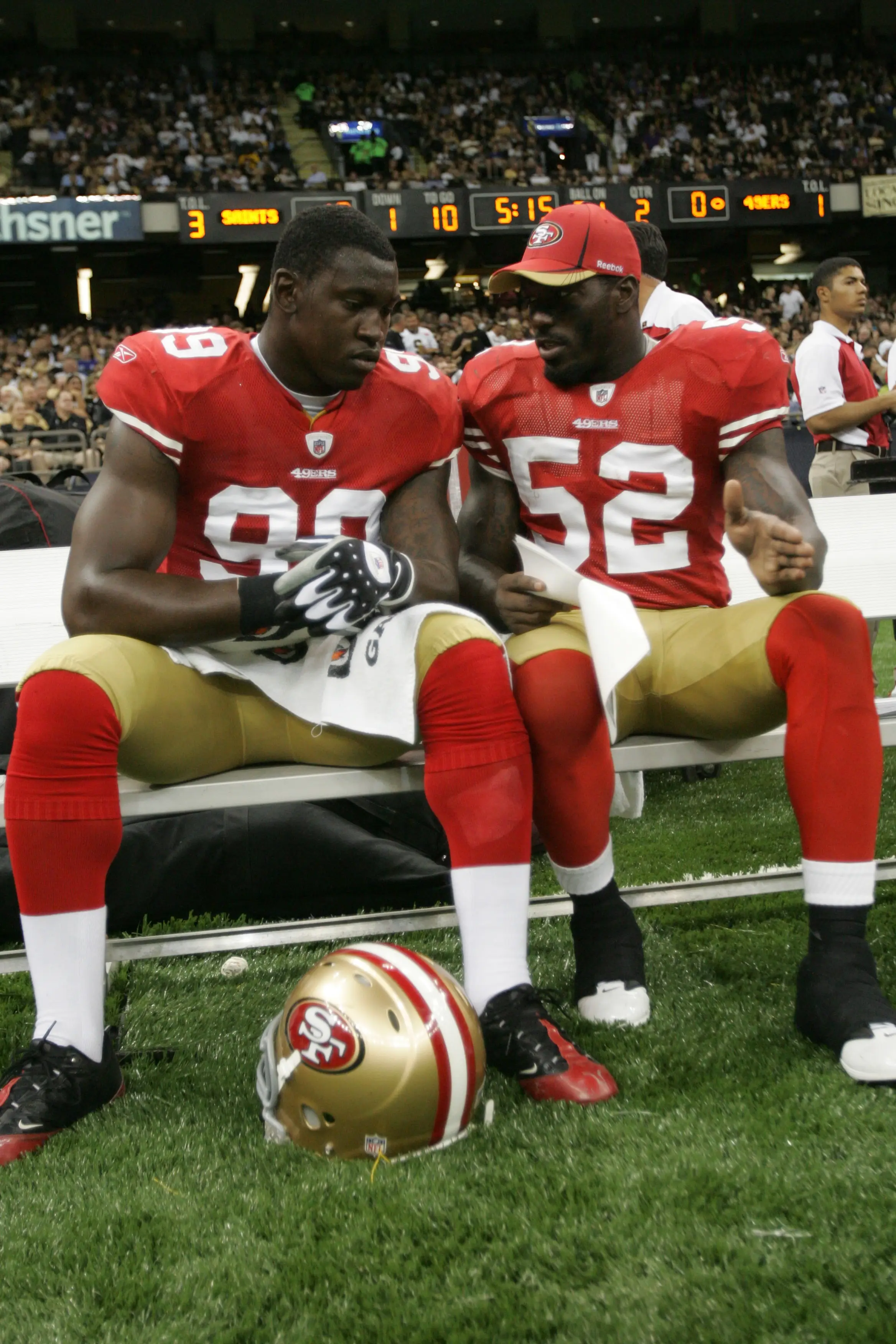 Tributes have porued in for the former NFL icon, including from Patrick Wills (Michael Zagaris/San Francisco 49ers/Getty Images)