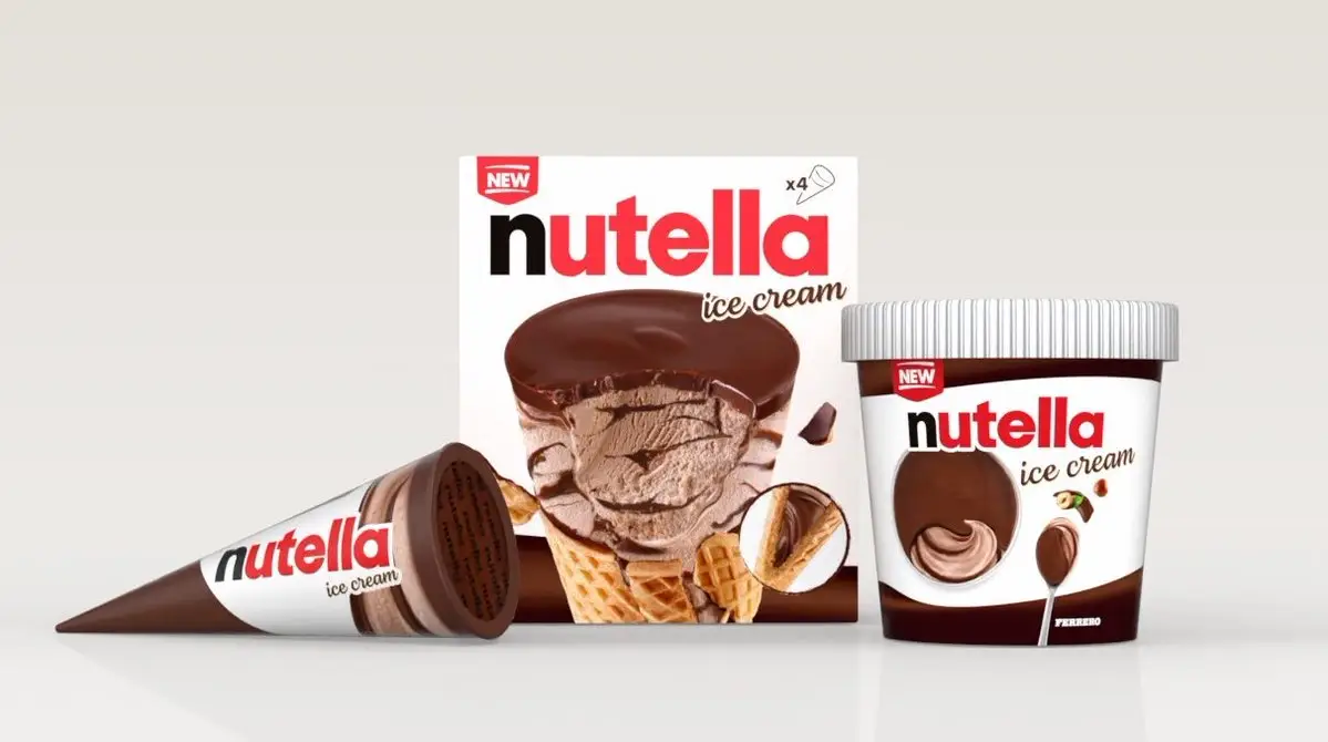 Two Nutella ice cream products have launched (Ferrero)