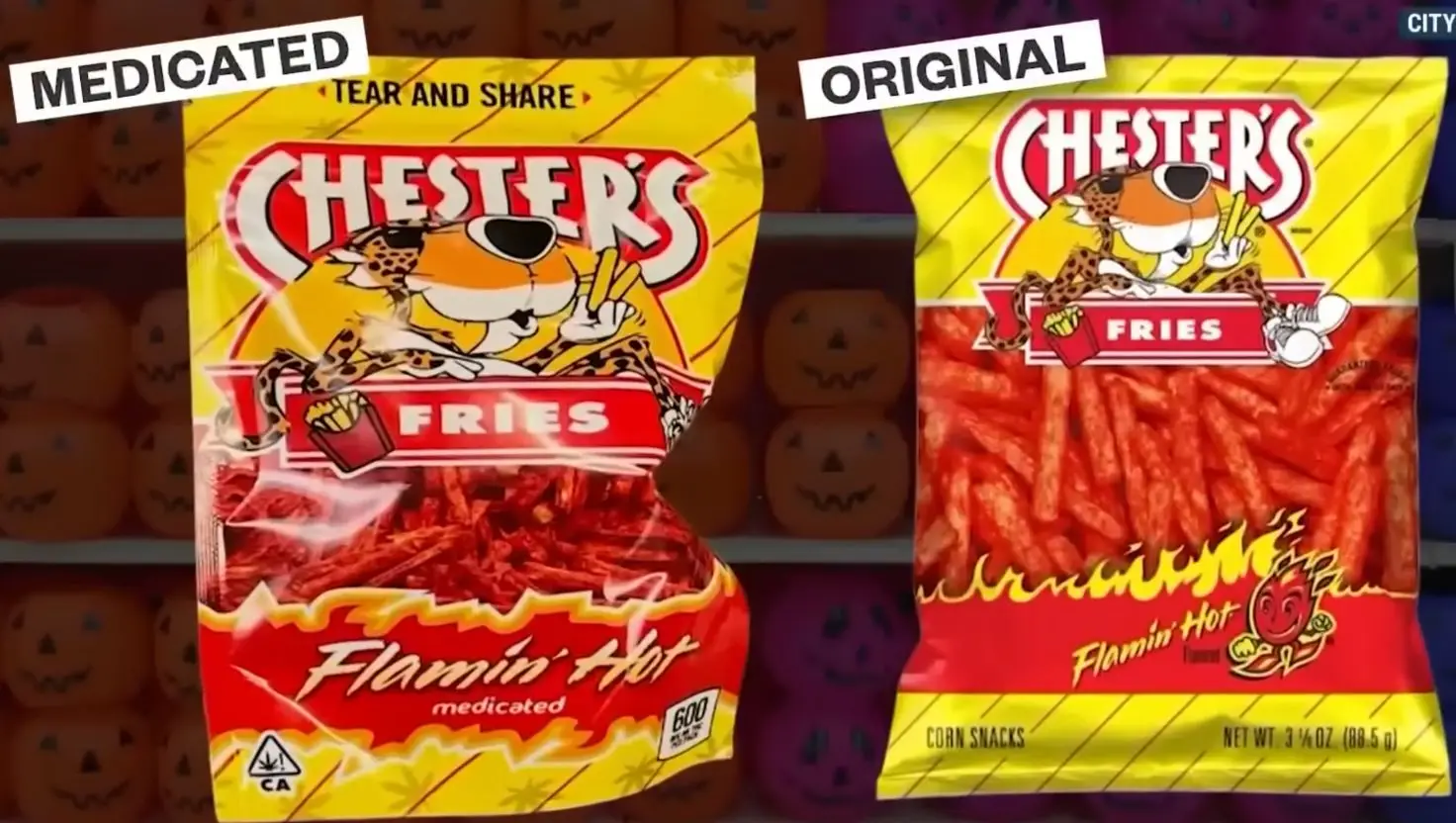 Some of the counteract items contained THC, the main psychoactive compound in cannabis that causes a 'high' (NBC News)