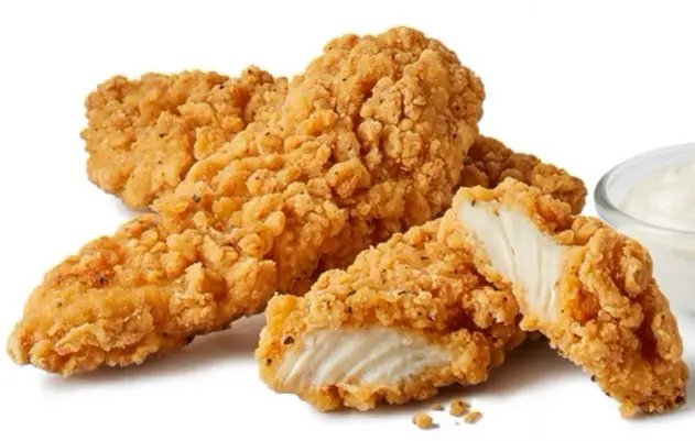 It's easy to see the difference between the OG Selects and the new McCrispy Strips (McDonald's)