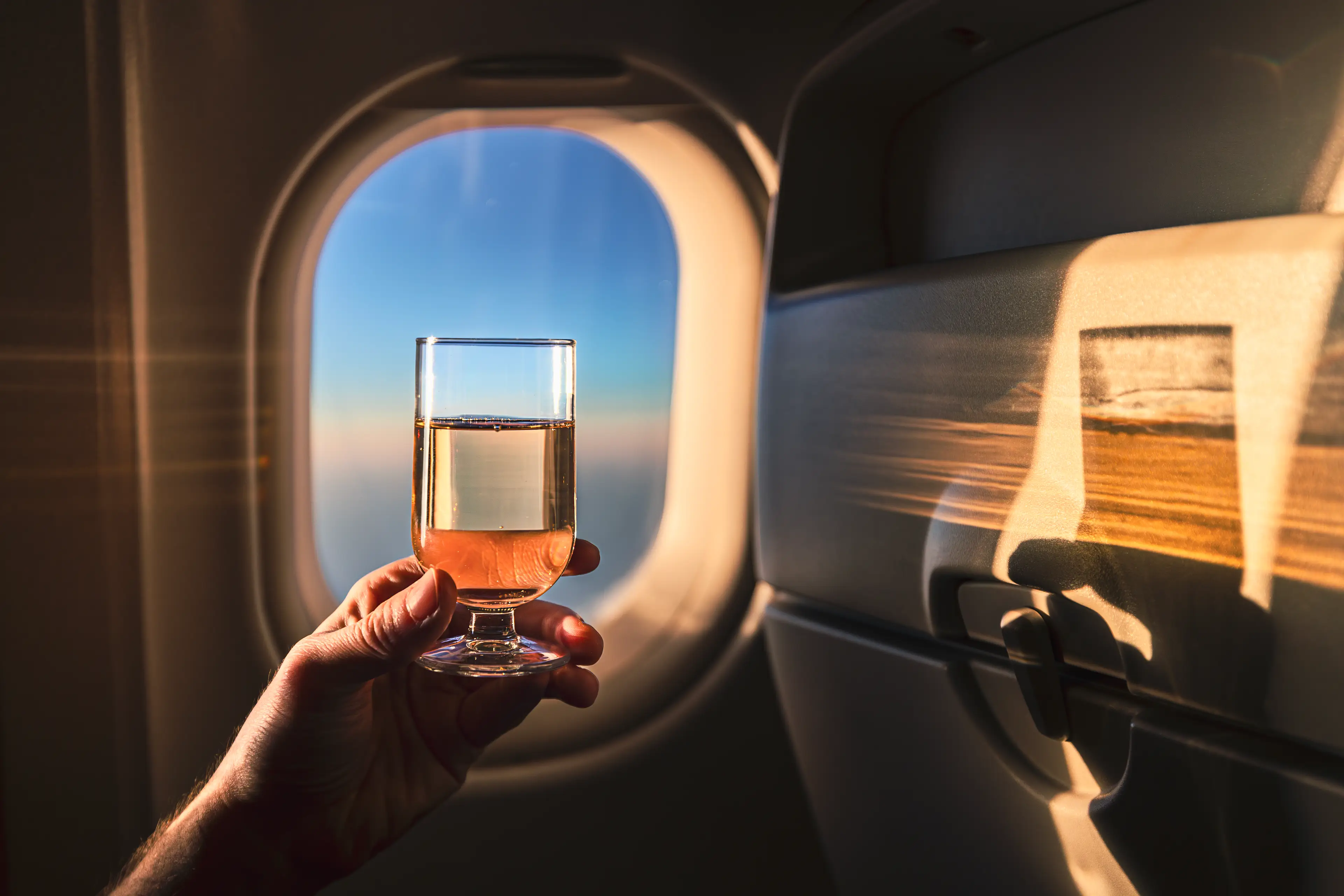 Certain types of alcohol is prohibited on board planes (Jaromir/Getty Stock Image)