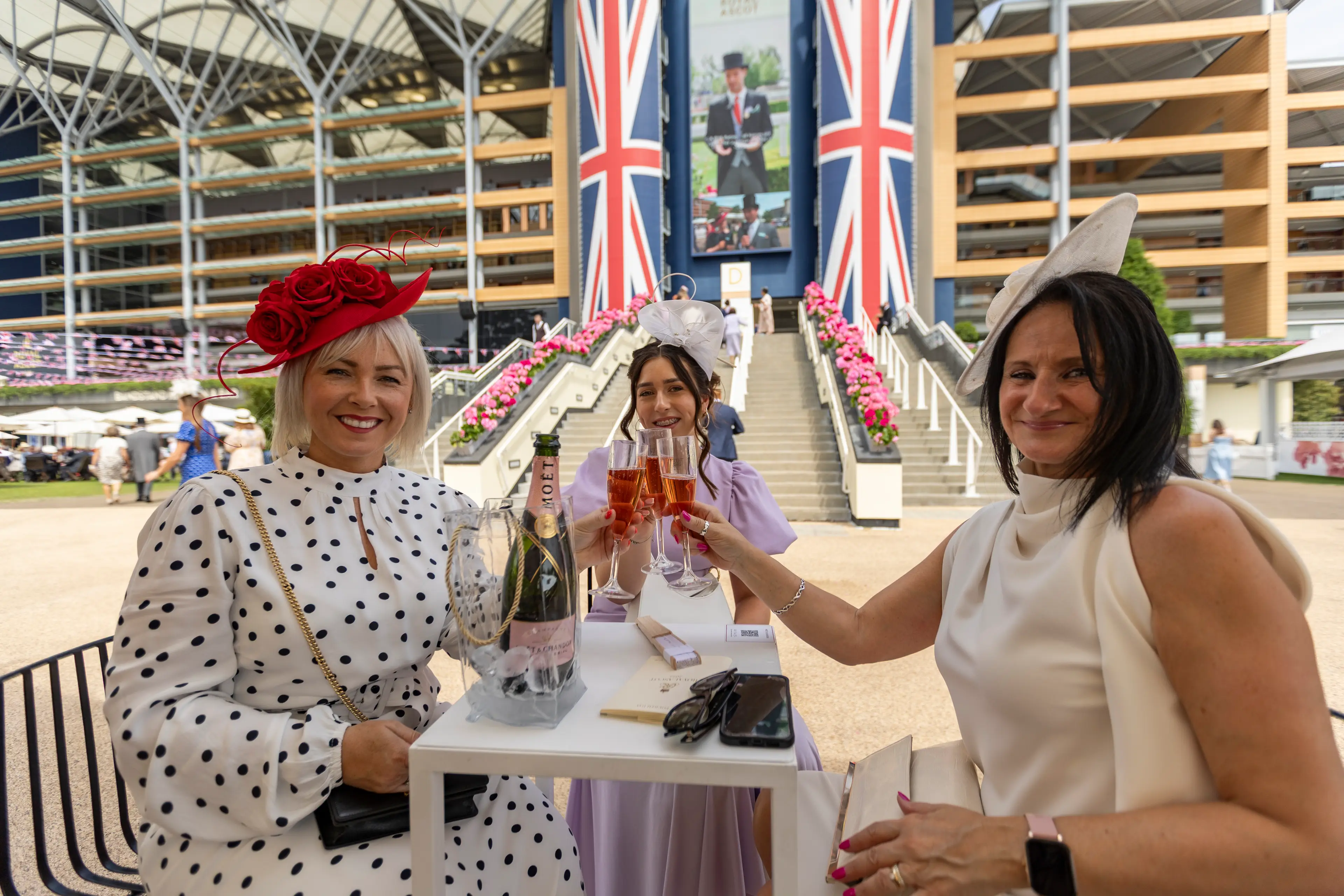 You can purchase champagne in the various enclosures at the premier event (Sam Mellish/Getty Images)